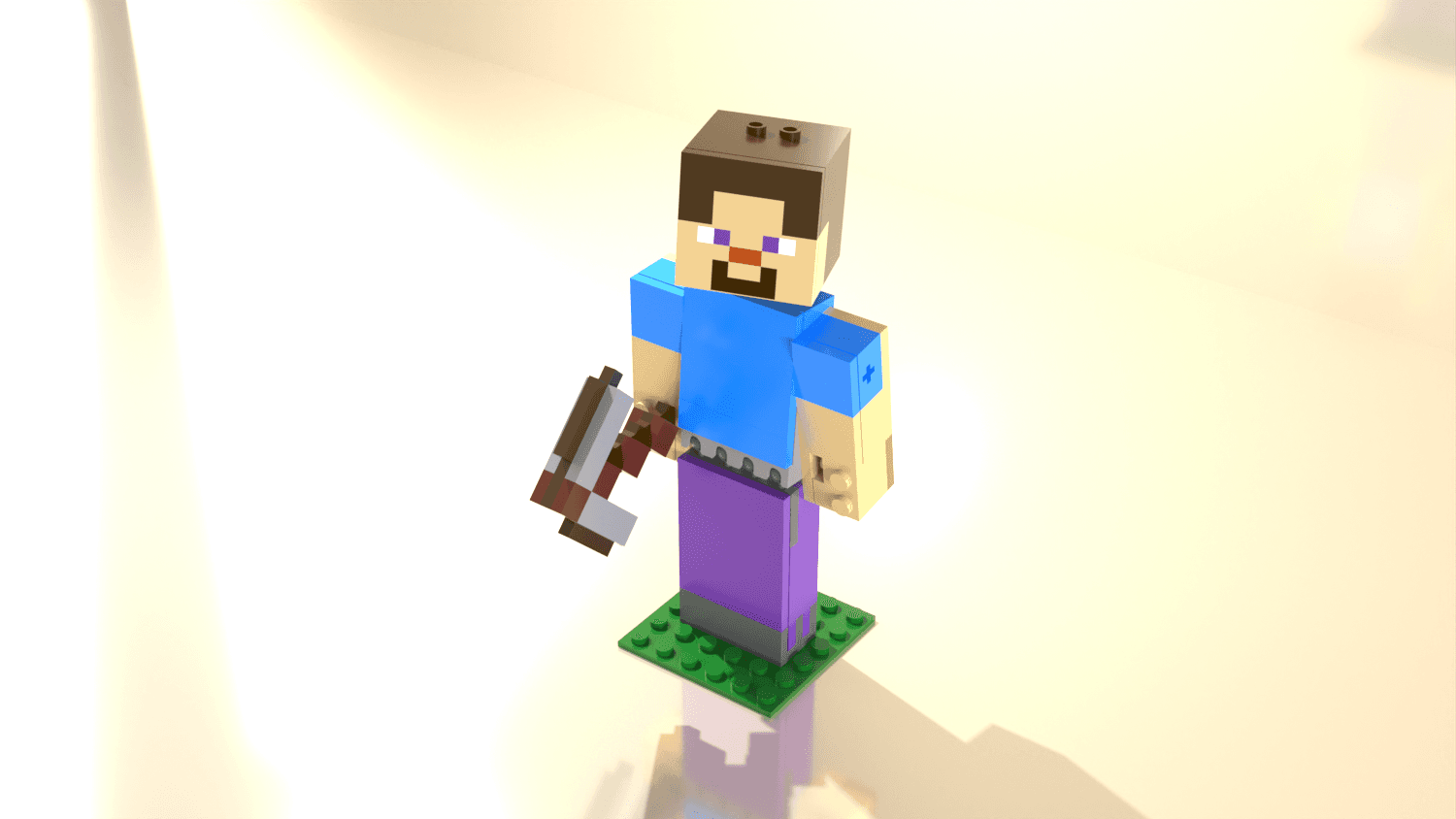 Minecraft Lego Steve